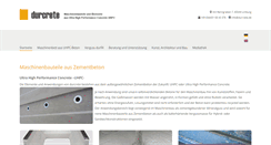 Desktop Screenshot of durcrete.de